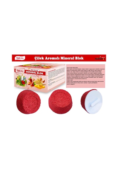 Biolive Çilek Aromalı Mineral Blok