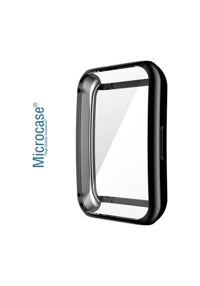 Microcase Honor Band 6 Önü Kapalı Tasarım Silikon Kılıf