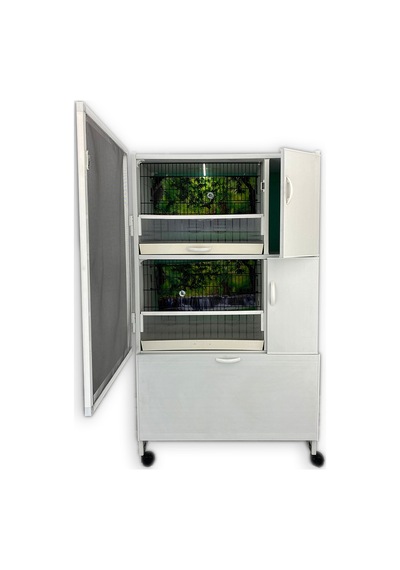 İstanbul Kafes Model 2Dy Pvc Kuş Dolabı