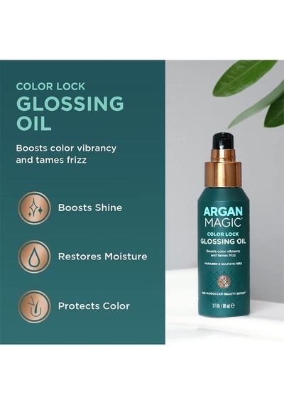 Argan Magic Renk Koruyucu Parlaklık Yağı Spreyi 88 ML