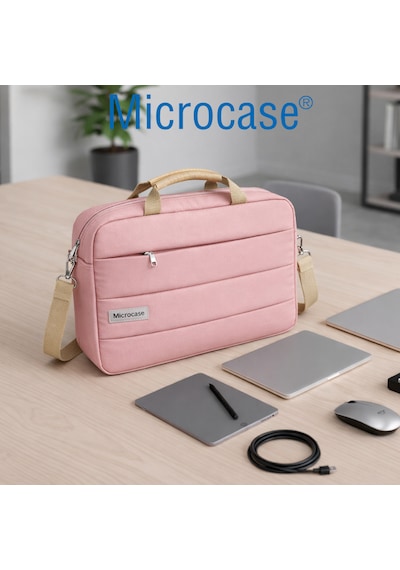 Honor Pad 10 12.1 İnch Tablet İle Uyumlu Tablet Notebook Macbook Evrak Çantası Pembe Al5496