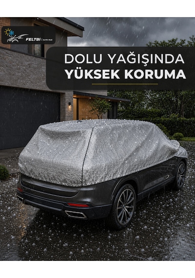 Aba Tek Baloncuklu - Profesyonel Araç Koruma Brandası 2.70m X 5.30 M