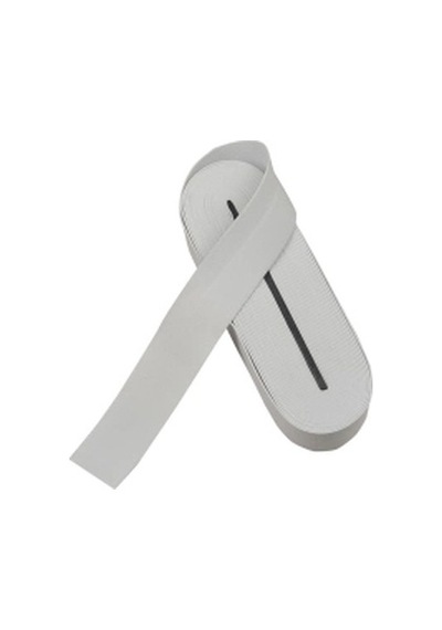 Beyaz - 4cm Paça Lastik Yassı Geniş 10mt 5468