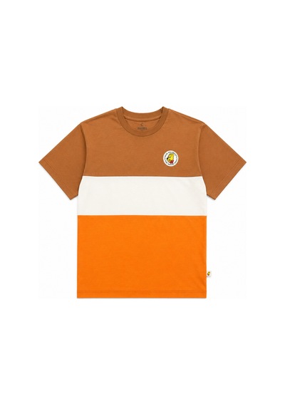 Haribo Lisanslı Renk Bloklu Çocuk T-shirt Şort Takım Mocha