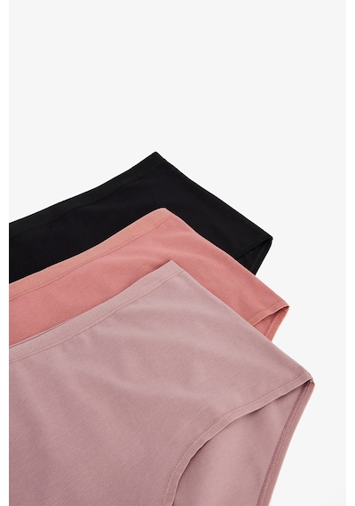 Penti Çok Renkli Earth Tones 3lü Highwaist Slip Külot