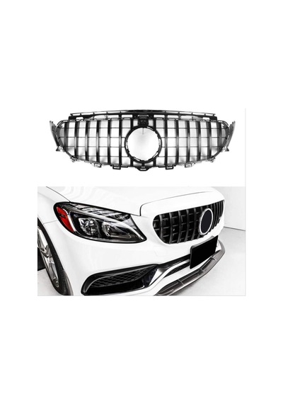 Mercedes W205 Uyumlu C Serisi 2019+ Panjur Gtr Siyah