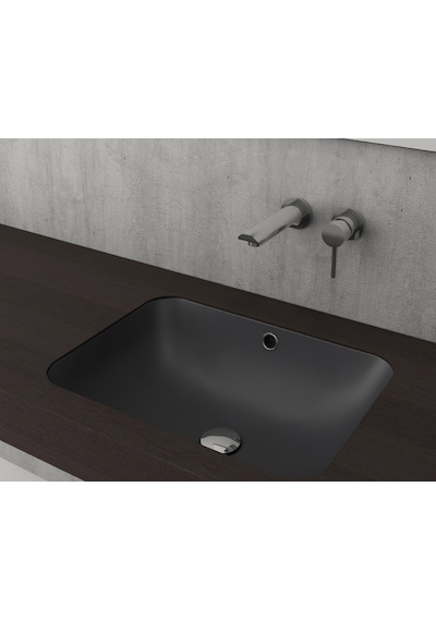 Bocchi Scala Tezgahaltı Lavabo 55 CM Mat Antrasit 1006-020-0125
