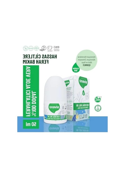 Doğal Aloe Vera Deodorant, Ter Kokusunu Önleyici Bitkisel Formül 50 Ml