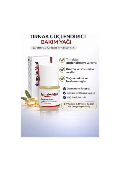 Demykomed Sararma Karşıtı Ve Koruyucu Tırnak Bakım Yağı 15 ML