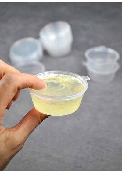 20 Adet Sızdırmaz 40 Ml Mini Plastik Saklama Kabı Sosluk Buzluk Kabı, Et Suyu, Kemik Suyu, Sos Kabı Diğer
