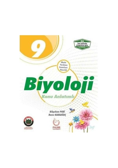 Palme 9. Sınıf Biyoloji Konu Anlatımlı - Bilgehan Peri