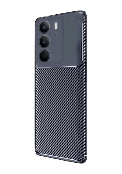 Realme C75 4g Uyumlu Auto Focus Karbon Kapak - Lacivert