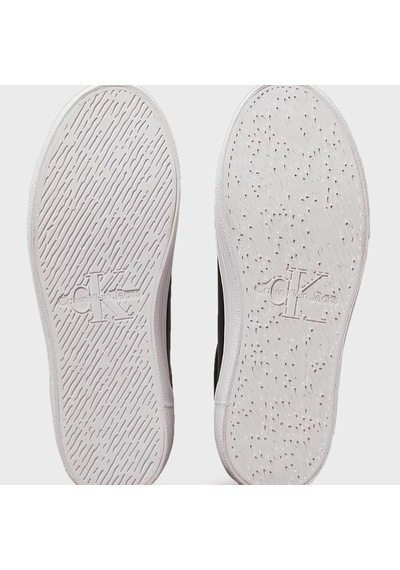 Calvin Klein Leather Women Sneaker Black Hakiki Deri Günlük Spor Ayakkabı Siyah