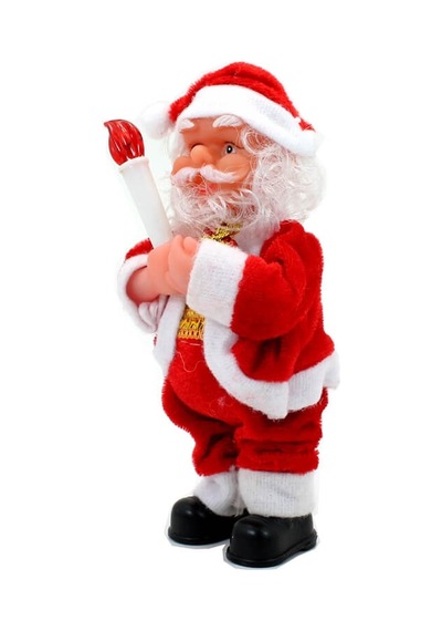 Işıklı Ve Müzikli Noel Baba - 17cm X 9cm