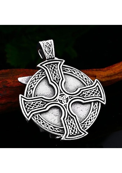 Raven Kuş Detaylı İskandinav Mitolojisi Viking Odin Kolye
