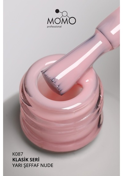 Momo Professional Kalıcı Oje K087 Yarı Şeffaf Nude 4 Ml