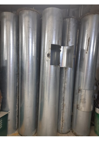 Galvanizli Flanşlı 2mm/2x1mtlik Boru