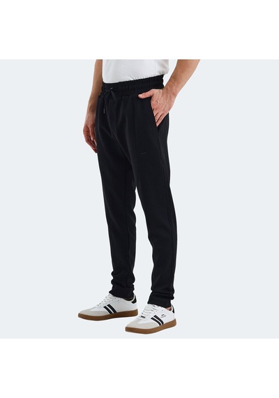 Slazenger VURAL Erkek Cepli Dar Paça Siyah Eşofman Altı