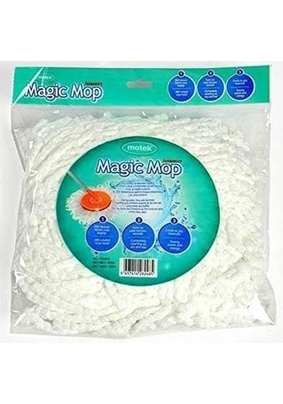 Motek Mt17 Fix Mop Temizlik Seti+1ad Yedek Başlık+mıkro Fiber Bez