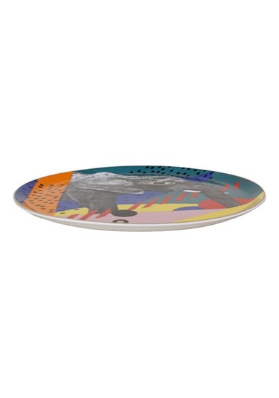 Porland Wild Life Serisi 28cm Düz Tabak Elephant