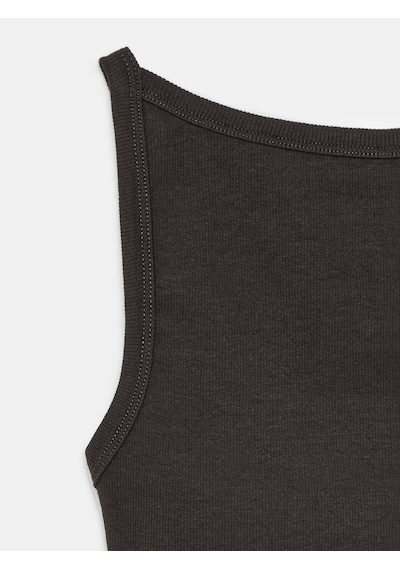 Dilvin 32774 Halter Yaka Top-koyu Kahve