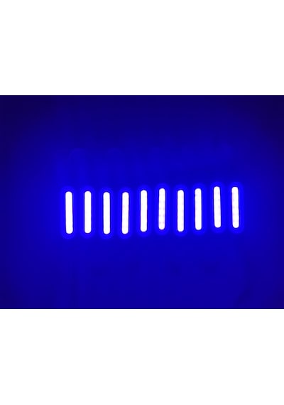 Replax Parmak Cob Led Mavi 24 Volt Su Geçirmez 10,lu 3m 0409975
