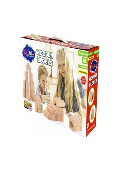 Wooden Blocks Yapı Blokları - Ahşap Zeka Oyunu - Çocuk Oyunu - Denge Oyunu