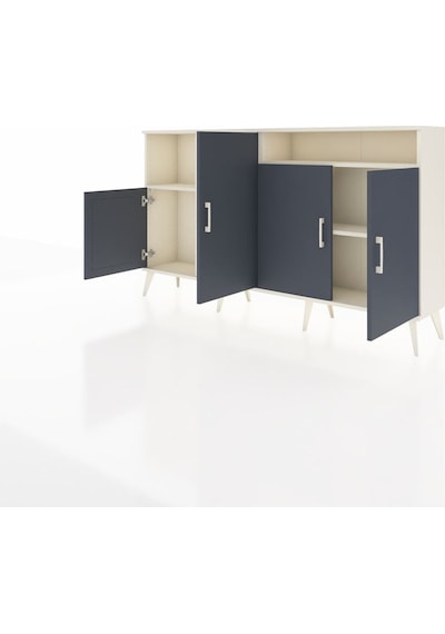 Arges Konsol 5 Raflı 4 Kapaklı 176x30x99 Aytaşı-antrasit/aytaşı Antrasıt/aytası - Aytası Arges Konsol 5 Raflı 4 Kapaklı 176x30x99 Aytaşı-antrasit/aytaşı Antrasıt/aytası - Aytası
