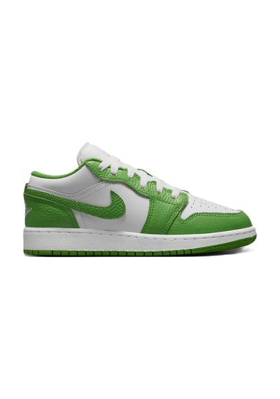 Nike Air Jordan 1 Low Se Bg Leather Sneaker Hakiki Deri Beyaz Unisex Spor Ayakkabı