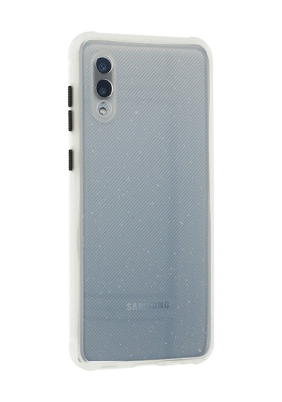 Samsung Galaxy  Uyumlu,  A02 Kılıf Miami Şeffaf Silikon - Şeffaf