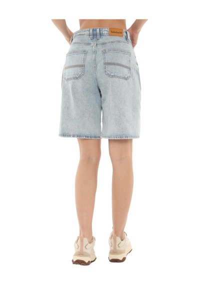 B0a67t7epj1-r Timberland Denim Shorts Kadın Şort Ve Kapri Mavi B0a67t7epj1-r Mavi