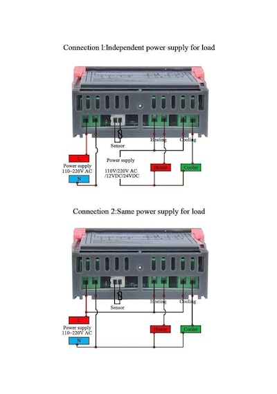 Termostat - Dijital Termostat - Kuluçka Termostatı - Stc-1000 220v Dijital Termostat - Stc-1000 Dijital Sıcaklık Kon