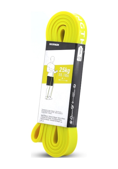 Domyos Direnç Bandı 25 Kg Training Band Sarı Çok Renkli
