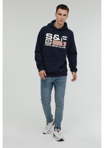 Superfly Men Kapş. Sweat Lacivert Erkek Sweatshirt 000000000101472554 Lacivert