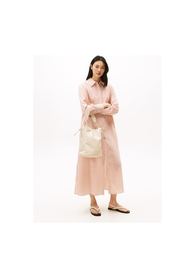 Tommy Hilfiger Th Kadın Bej Soft Summer Bucket-8503 Bej