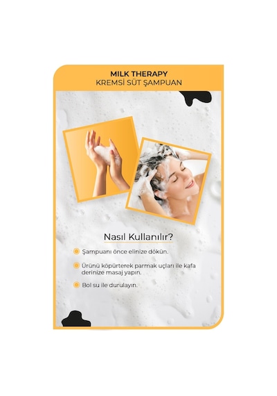 Milk Therapy Şampuan 1000 Ml 2 Adet Kuru