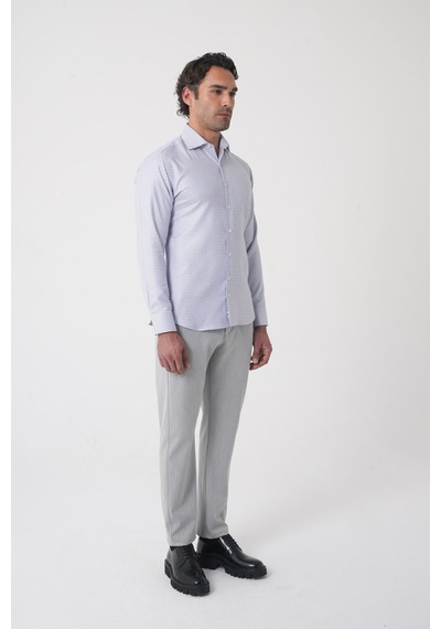 Bisse Regular Fit İtalyan Yaka Pamuk Lacivert Erkek Gömlek Gmeks4kbı242035 D39 Lacivert