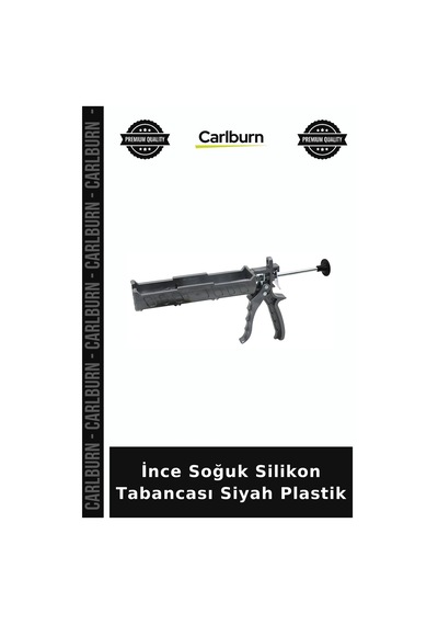 Özel Üretim Hobi Tamirat El Sanatları Pratik İnce Soğuk Silikon Tabancası - Siyah - Plastik