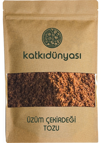 Katkı Dünyası Üzüm Çekirdeği Tozu 500 G