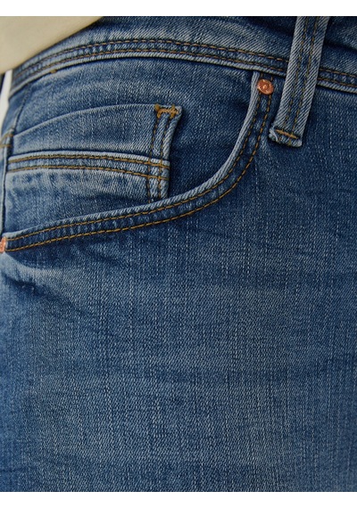Nicole Skinny Fit Kadın Pantolon Mavi