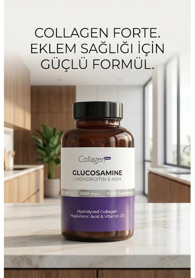 Collagen Forte Platinum Glucosamine Chondroitin Msm Collagen Tip 1-2-3 90 Tablet
