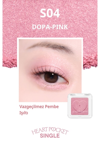 Peripera Heart Pocket Single S04 Dopa-pink
