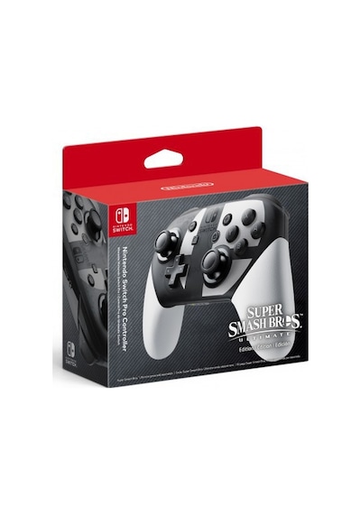 Nintendo Switch Pro Controller Super Smash Bros Ultimate Edition (Distribütör Garantili)