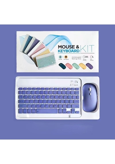 Çeşithane Kablosuz Gaming Klavye Mouse Set 2.4g Bağlantılı Rgb Işıklı Oyuncu Seti Diğer