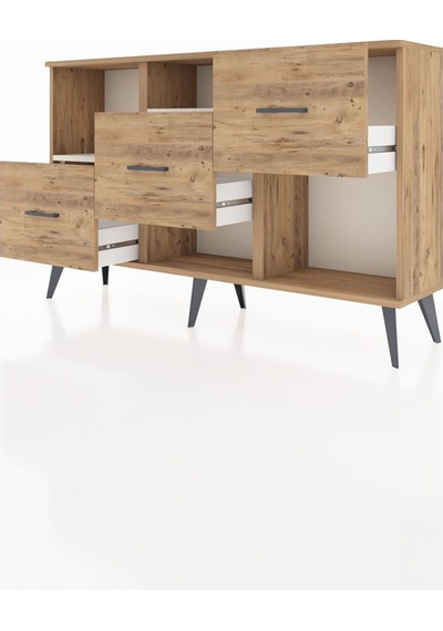 Arges Konsol 2 Raflı 3 Çekmeceli 132x30x83 Çam-aytaşı/çam Aytaşı/çam Arges Konsol 2 Raflı 3 Çekmeceli 132x30x83 Çam-aytaşı/çam Aytaşı/çam