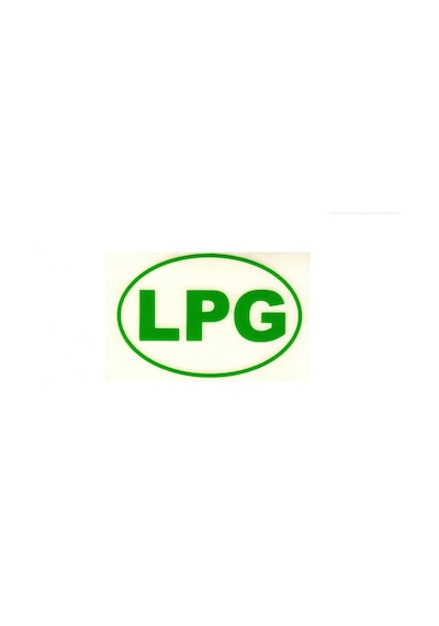 Lpg Sticker - Lpg Mevcut Sticker ( ) (495656011)-
