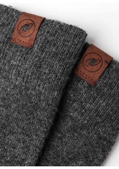 Mısırlı 65000 Erkek Kuzu Yünü Sıcak Tutan Kaşındırmaz Lambswool Soket Çorap 1 Adet Füme