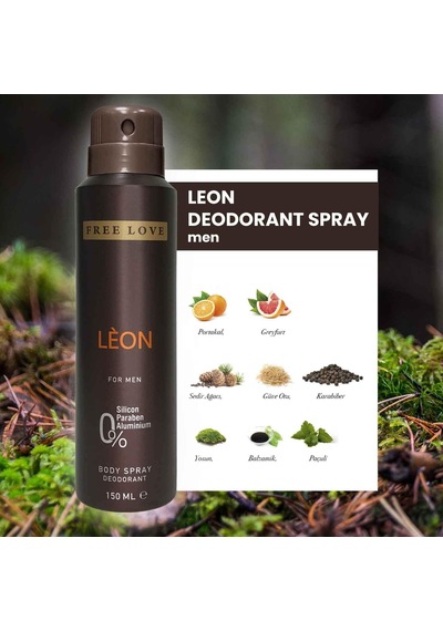 Free Love Leon Erkek Deodorant 150ml