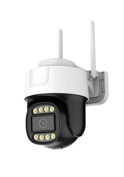 3mp Wıfı Poe Ptz Ip Kamera 12v Dc Ses Hoparlör New