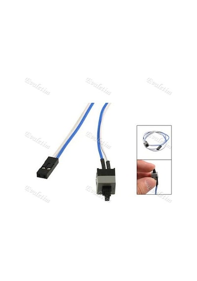 Atx Anakart Power Açma Kapama Butonu 4466A Kablosu Kasa On/Off